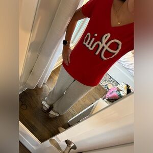 Ohio State Tee V cut